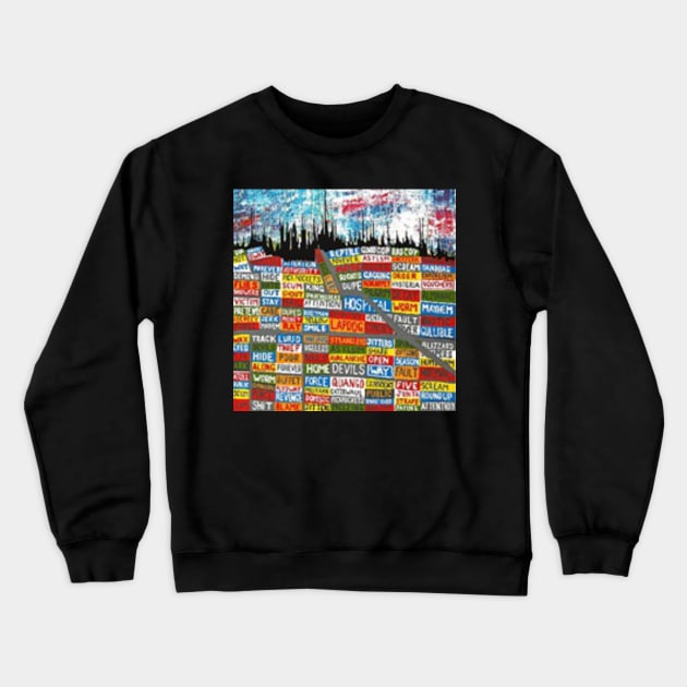 design artwork Crewneck Sweatshirt by nuadelambo